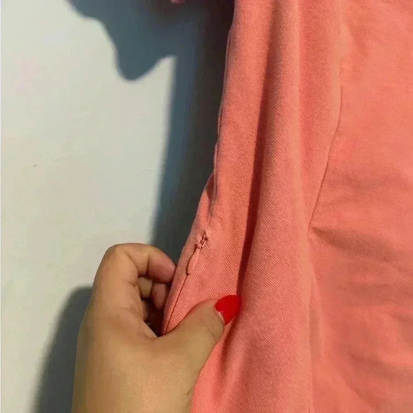 Outdoor Voices Sport Pink Dress Size Small Unlined Short Sleeve - Picture 3 of 7